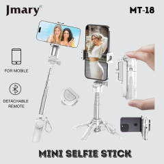Mini Selfie Bluetooth con Trípode | Jmary MT-18