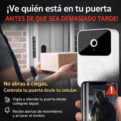 Timbre Inteligente Jmary MF-5 | Cámara HD y Visión Nocturna