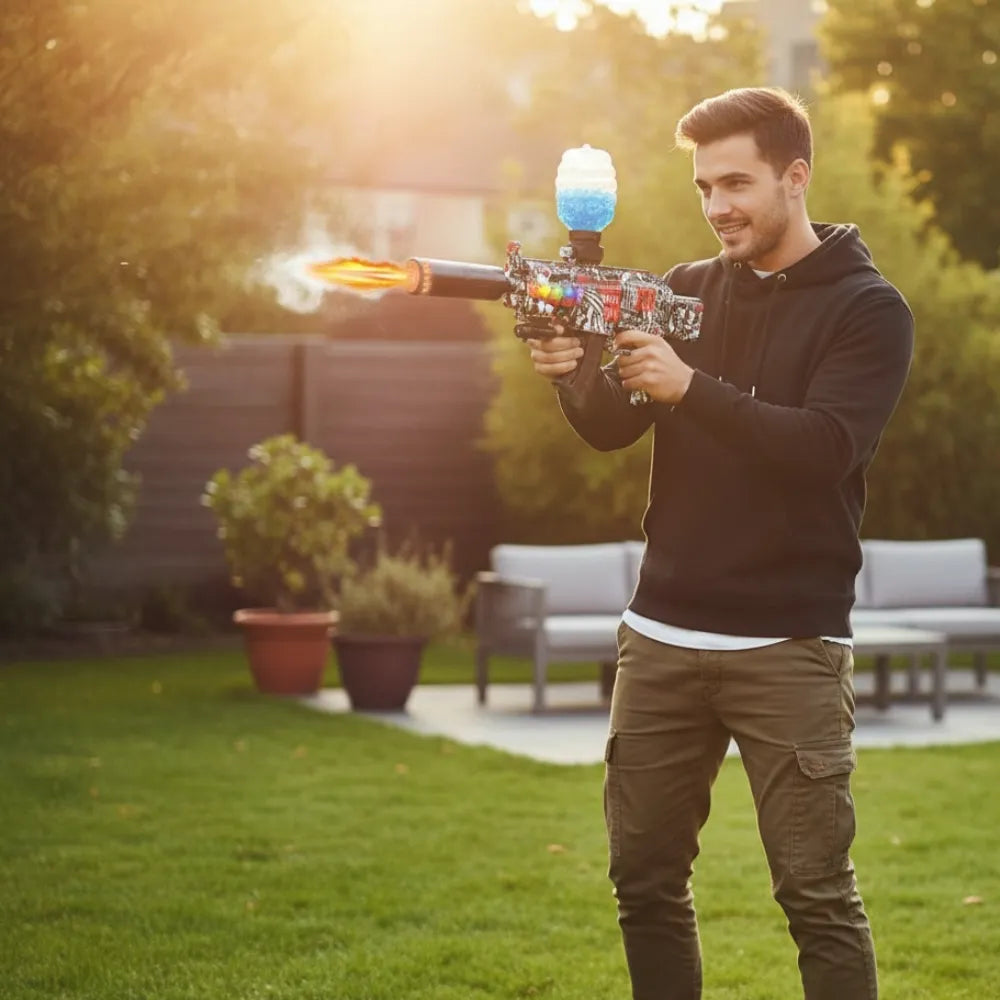 Rifle Eléctrico A-K de Gel | El Juguete Más Buscado del Momento