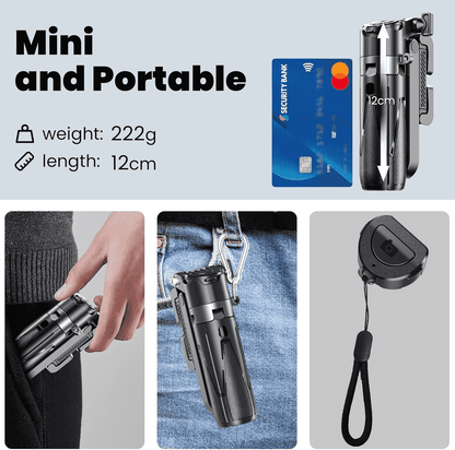 Mini Selfie Bluetooth con Trípode | Jmary MT-18