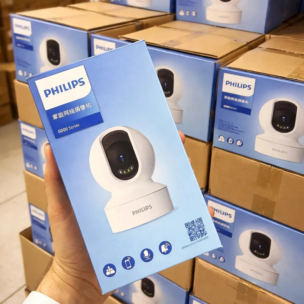 Cámara de Seguridad Philips Serie 6000 | Monitoreo Inteligente