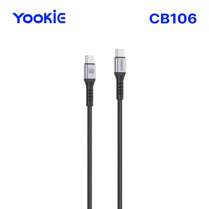 Cable de Carga Rápida Yookie tipo C-C | CB106