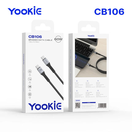 Cable de Carga Rápida Yookie tipo C-C | CB106
