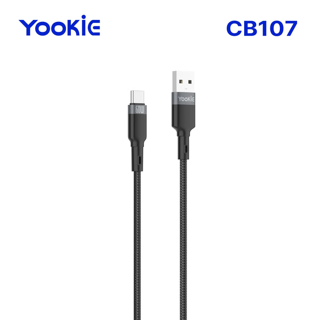 Cable de Carga Rápida Yookie Tipo C-C | CB107