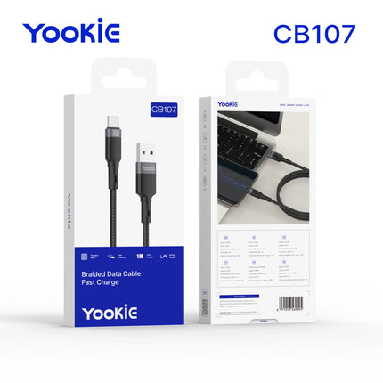 Cable de Carga Rápida Yookie Tipo C-C | CB107