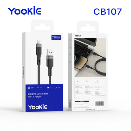Cable de Carga Rápida Yookie Tipo C-C | CB107
