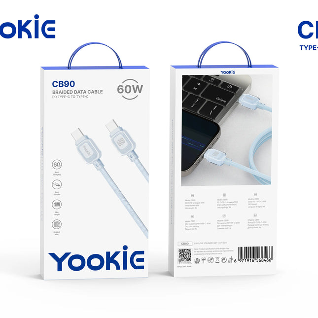 Cable de Carga Rápida Yookie | CB90