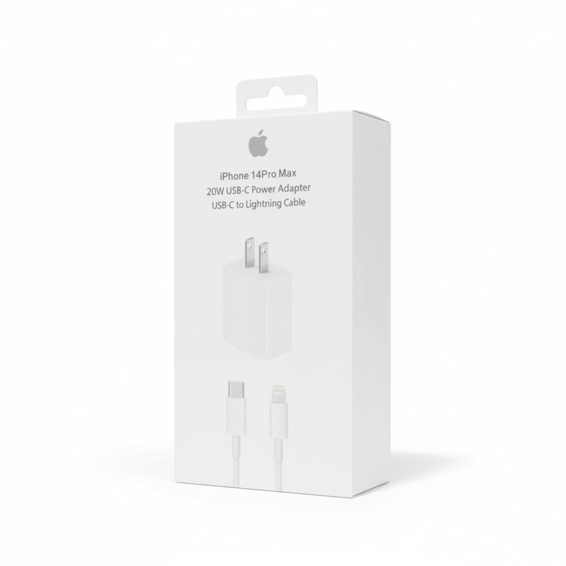 Cargador Apple 20W USB-C | Con Cable USB-C a Lightning – iPhone