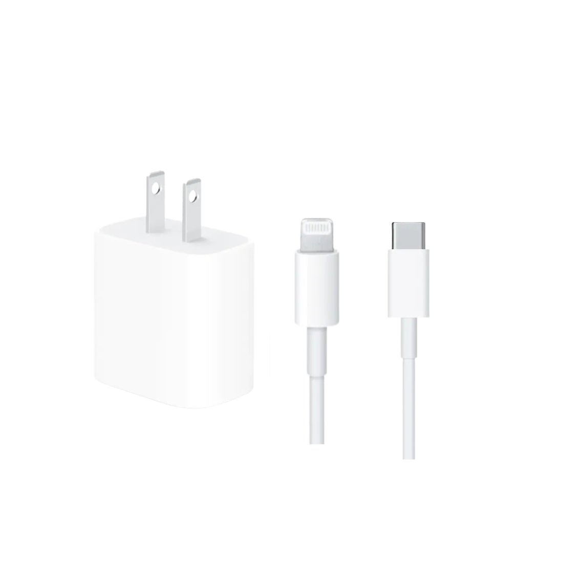 Cargador Apple 20W USB-C | Con Cable USB-C a Lightning – iPhone