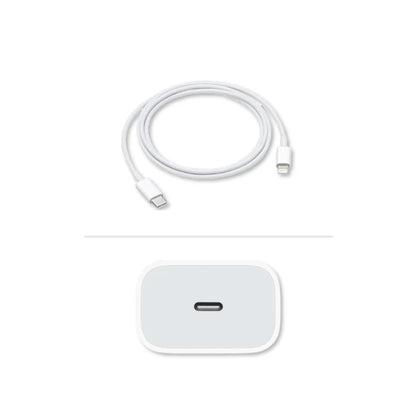 Cargador Apple 20W USB-C | Con Cable USB-C a Lightning – iPhone