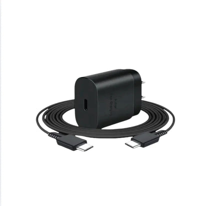 Cargador Samsung 25W USB-C | Cable USB-C a USB-C