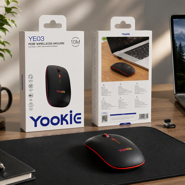 Mouse inalámbrico Yookie | YE03