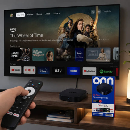 Onn 4K Plus Streaming Device