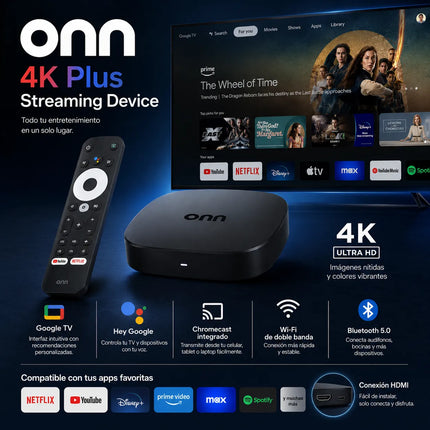 Onn 4K Plus Streaming Device