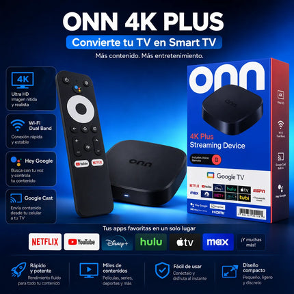 Onn 4K Plus Streaming Device