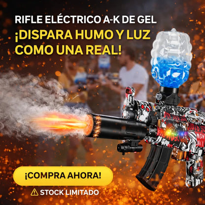 Rifle Eléctrico A-K de Gel | El Juguete Más Buscado del Momento