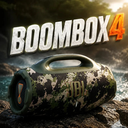 Parlante Bluetooth BOOMBOX4 | Sonido Potente y Portátil
