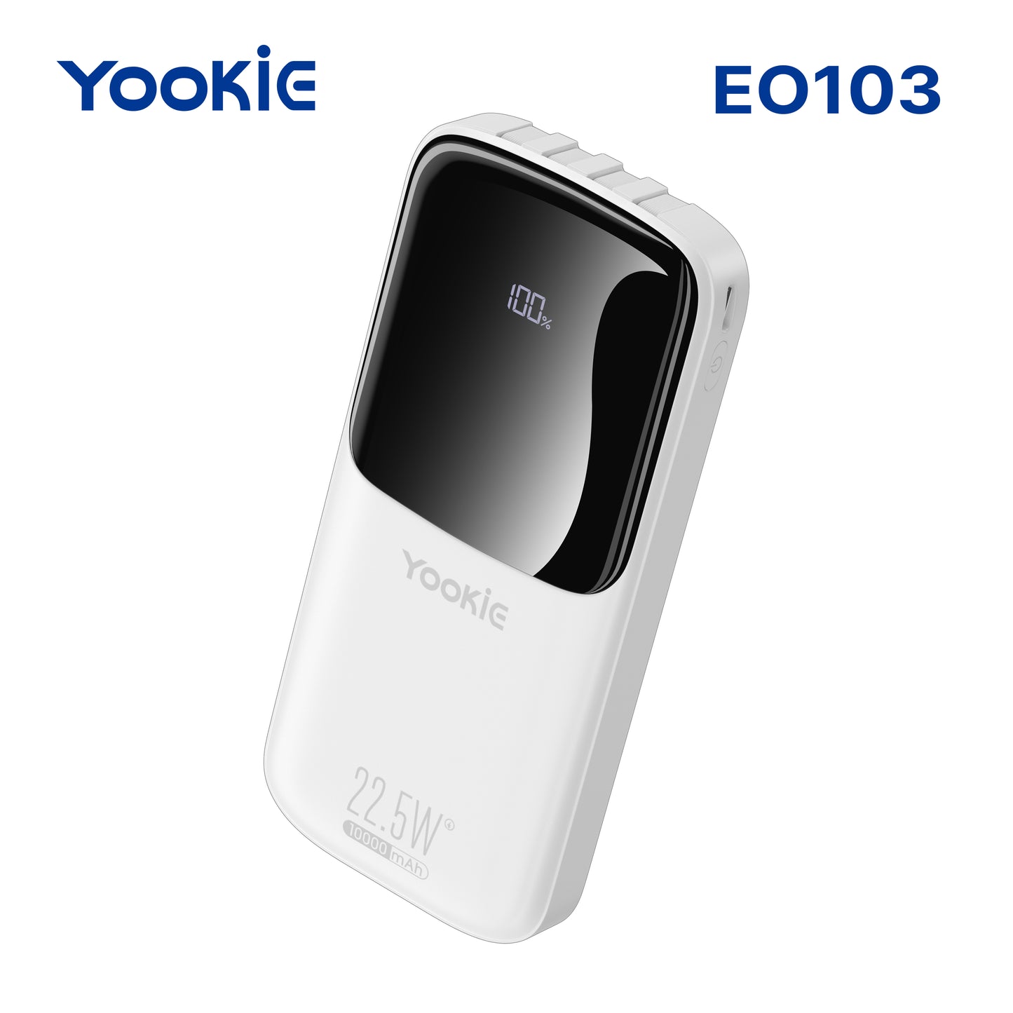 Power Bank Yookie EO103 10.000 mAh | Carga Rápida 22.5W