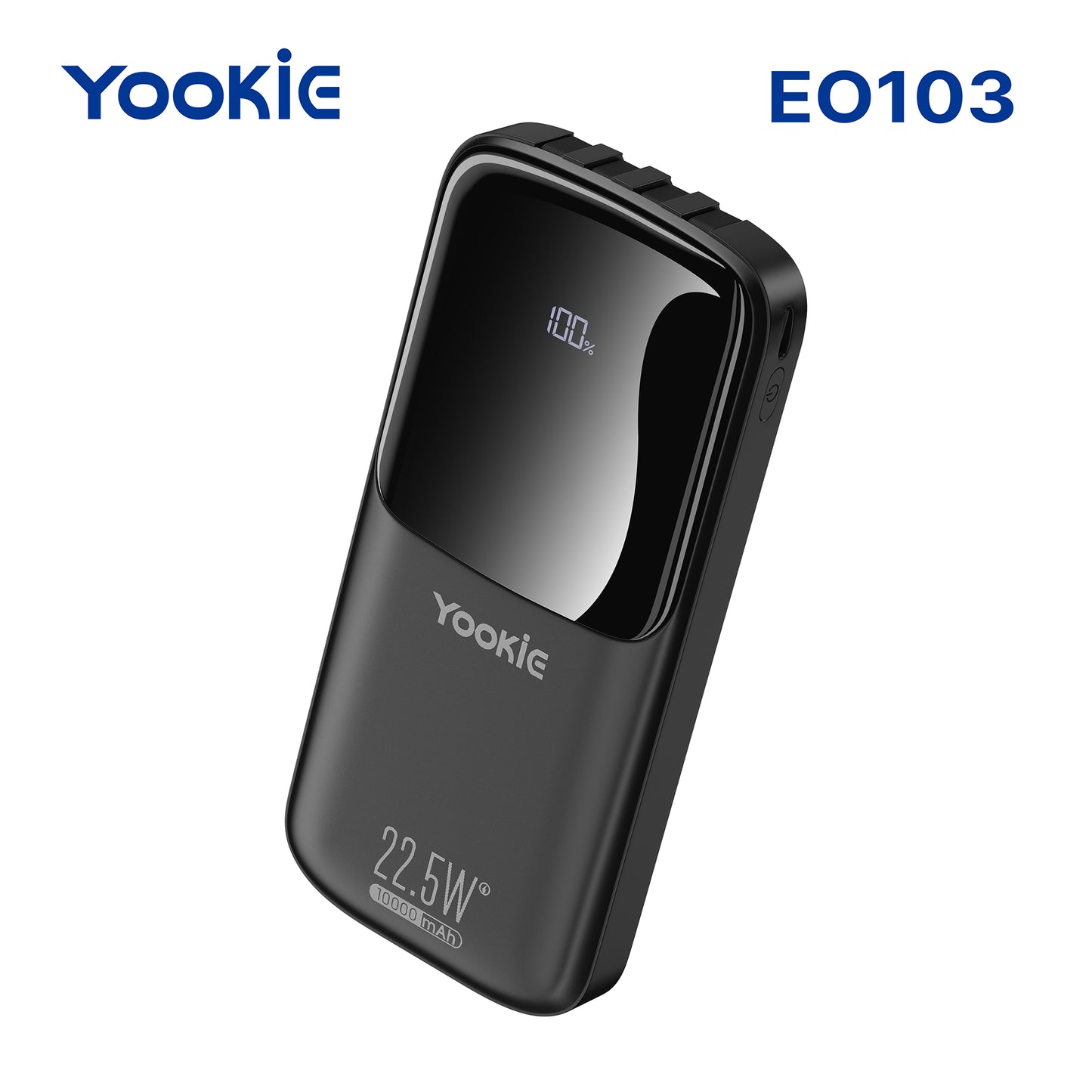 Power Bank Yookie EO103 10.000 mAh | Carga Rápida 22.5W