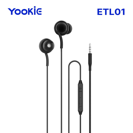 Audífonos con cable Hi-Fi ETL01