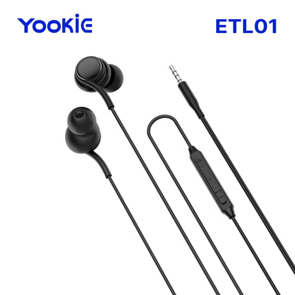 Audífonos con cable Hi-Fi ETL01