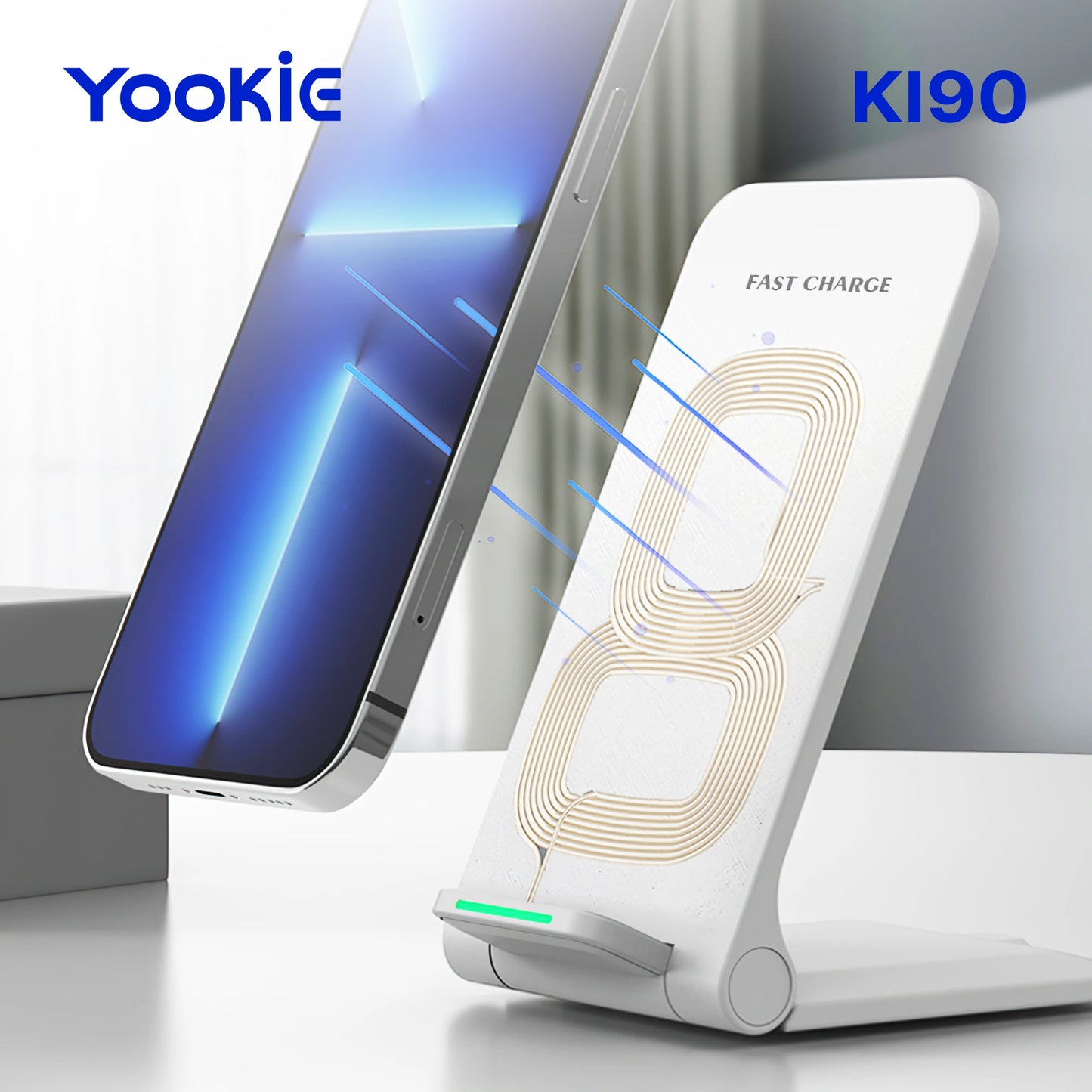 Soporte cargador inalambrico | Yookie KI90