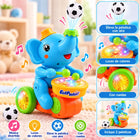 Elefante Musical Interactivo con Pelota Flotante.