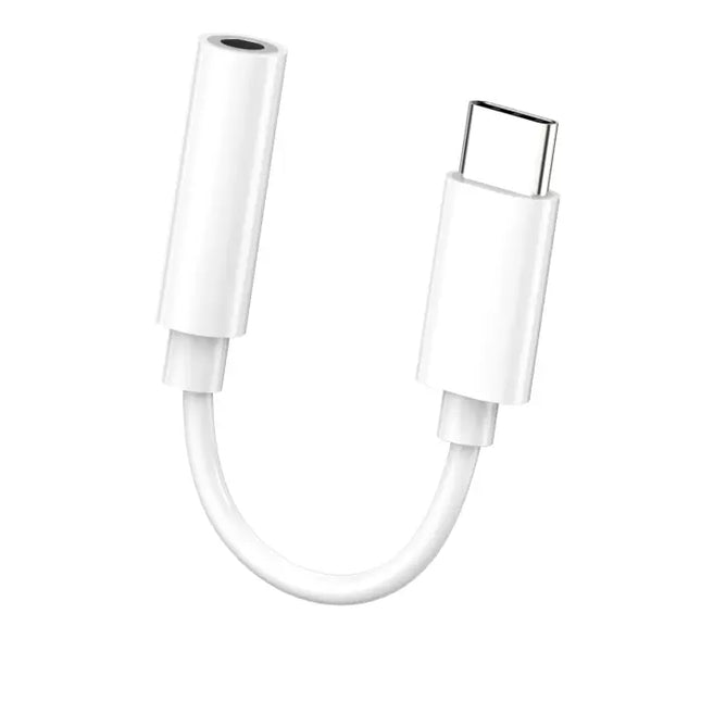 Adaptador Tipo C a Jack 3.5 mm con audífonos YA8