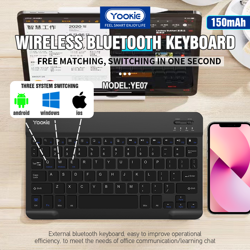 Teclado bluetooth | Yookie YE07
