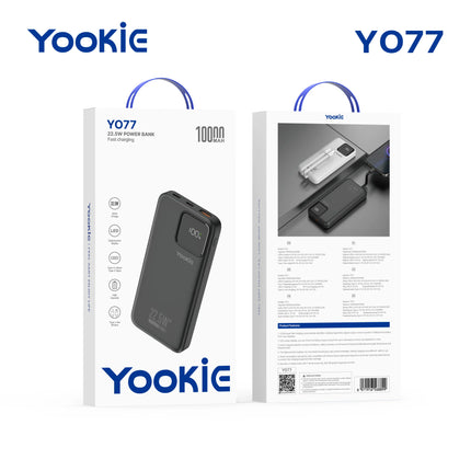 Power Bank carga rápida 22.5W YO77