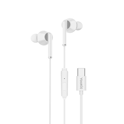 Auriculares digitales con cable Hi-Fi Tipo C YTL10