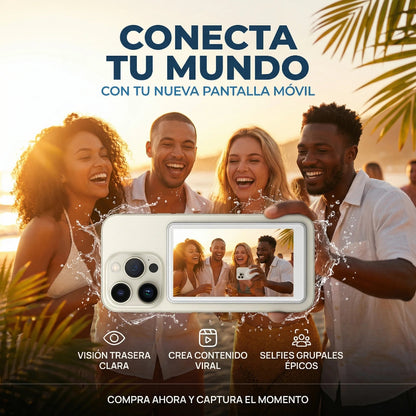 Pantalla selfie  – Tu Cámara Principal Ahora Es Tu Selfie Perfecta