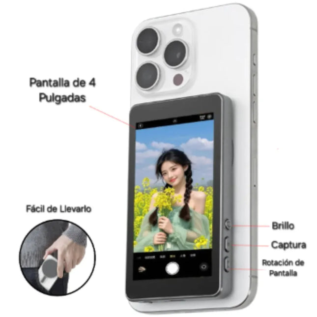 Pantalla selfie